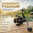 Kit Pesca  2000 Vara 1,80m 20lb + Molinete Pesca Leve Preto