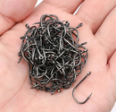 Kit Pesca: 600 Anzóis nos Tamanhos 3 ao 12 com Estojo de Armazenamento