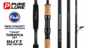 Nova Vara de Pesca PURELURE SHARPEN Pro 3.5-38g 5ft 6ft para Spinning e Casting, Ação F XF, com Passadores FUJI