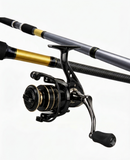 Kit Pesca  2000 Vara 1,80m 20lb + Molinete Pesca Leve Preto