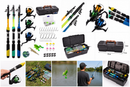 Kit De Pesca Completo 3 Varas+molinetes+acessórios