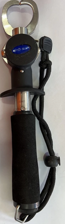 Alicate Multi-função de Pesca 3 em 1 Fita métrica 1 metro Balança 15 kg Corpo em
